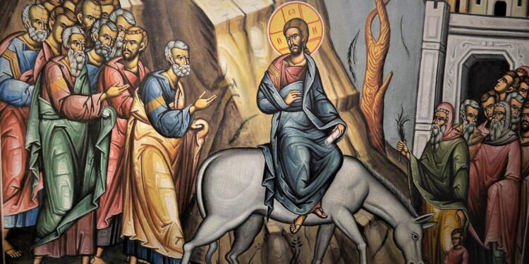 Κυριακή των Βαΐων: Η είσοδος του Χριστού στα Ιεροσόλυμα