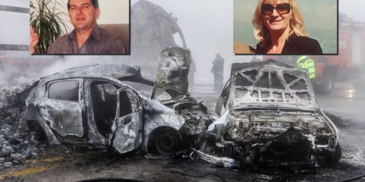 Εγνατία: Θρήνος για το ζευγάρι που απανθρακώθηκε στο τροχαίο- «Έρχονταν με άδεια να χαρούν το Πάσχα»