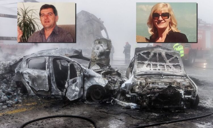 Εγνατία: Θρήνος για το ζευγάρι που απανθρακώθηκε στο τροχαίο- «Έρχονταν με άδεια να χαρούν το Πάσχα»
