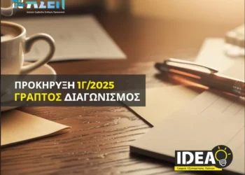ΑΣΕΠ 1Γ/2025: Εκδόθηκε η προκήρυξη για τον 2ο Πανελλήνιο Γραπτό Διαγωνισμό