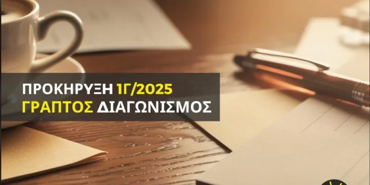 ΑΣΕΠ 1Γ/2025: Εκδόθηκε η προκήρυξη για τον 2ο Πανελλήνιο Γραπτό Διαγωνισμό