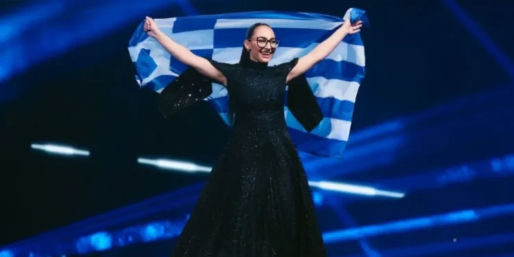 Eurovision 2025: Η Κλαυδία στην 6η θέση του διαγωνισμού – «Μόνο υπερηφάνεια» έγραψαν για την «Αστερομάτα»