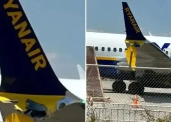 Καλαμάτα: Αεροπλάνο προσέκρουσε σε μπάρες κατά την προσγείωση