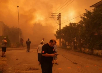 Μαίνονται οι πυρκαγιές στη Σμύρνη: Εκκενώθηκαν τουλάχιστον 10 οικισμοί, κάηκαν σπίτια και έχουν συλληφθεί 17 άτομα