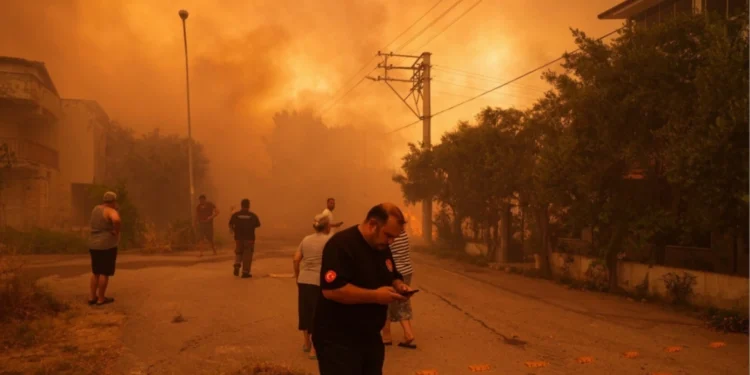 Μαίνονται οι πυρκαγιές στη Σμύρνη: Εκκενώθηκαν τουλάχιστον 10 οικισμοί, κάηκαν σπίτια και έχουν συλληφθεί 17 άτομα