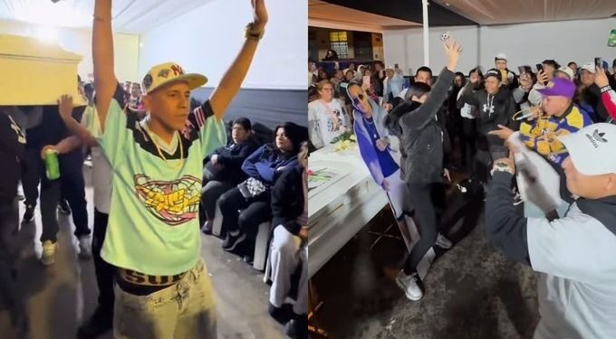 Περού: «Πενθούσα» χήρα κάνει twerking δίπλα στο ανοιχτό φέρετρο του συζύγου της (Βίντεο)