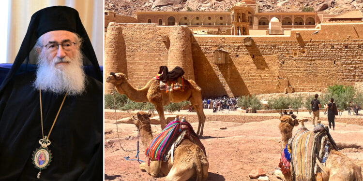 Εκκλησιαστικό πραξικόπημα στη Μονή Σινά – Μοναχοί προσπαθούν να καθαιρέσουν τον Αρχιεπίσκοπο Δαμιανό