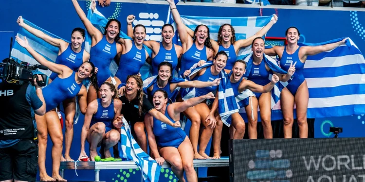 Ελλάδα – Ουγγαρία 12-9: Παγκόσμια πρωταθλήτρια στο πόλο γυναικών η Ελλάδα! – Δείτε τα γκολ
