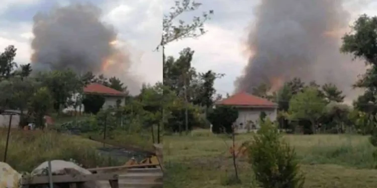 Φωτιά σε τέσσερα μέτωπα στη Θάσο μετά από κεραυνούς – Μεγάλη επιχείρηση της πυροσβεστικής