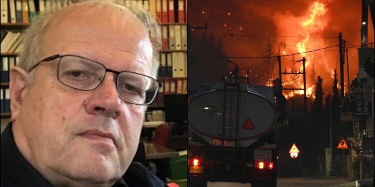 Ακης Τσελέντης: Το μεγάλο παραμύθι με τις πυρκαγιές και τις ανεμογεννήτριες, για να μην σας δουλεύουν