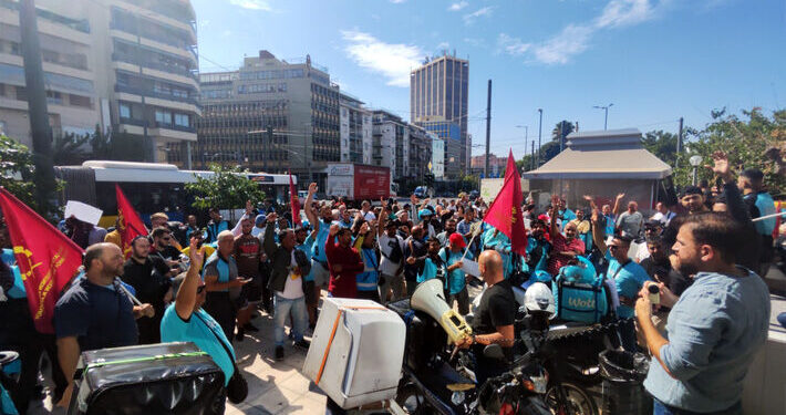 Wolt: Μεγάλη απεργία των εργαζομένων για εργολάβους, απολαβές, ασφάλεια