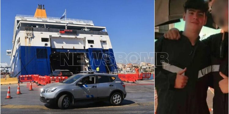 Blue Star Chios: Συνελήφθησαν ο πλοίαρχος και ο Α’ μηχανικός μετά τον θάνατο του 20χρονου ναυτικού