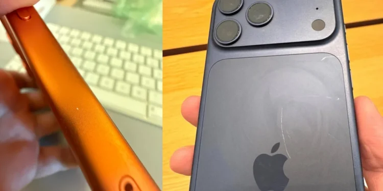 Διαμαρτύρονται οι χρήστες των νέων iPhone 17: «Γρατσουνίζονται και φθείρονται πολύ εύκολα»