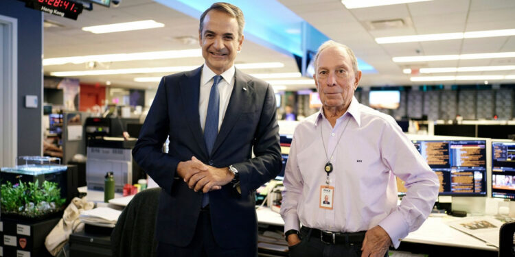 Bloomberg: Η Ελλάδα είναι ισχυρότερη υπό την ηγεσία του Μητσοτάκη