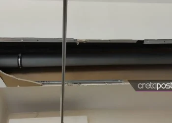 Ηράκλειο: Σωλήνας νερού σε νοσοκομείο έσκασε και χτύπησε ασθενή στο κεφάλι