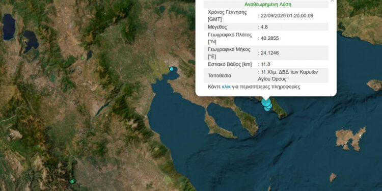 Σεισμός στο Άγιο Όρος: «Δεν ξέρουμε τι διαστάσεις έχει το ρήγμα», λέει ο Ευθύμιος Λέκκας