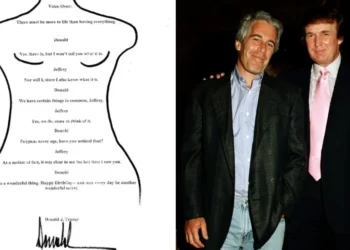 Το σκίτσο του Τραμπ στον Έπσταϊν με το γυναικείο σώμα – Ο ίδιος λέει ότι είναι πλαστό, τι ισχύει με την υπογραφή του