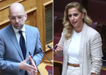 Ο Μπάρκας κατήγγειλε τη Ραλλία Χρηστίδου για απειλή ξυλοδαρμού – Αν ξαναγελάσεις ενώ μιλάω θα σου σπάσω τα μούτρα, μου είπε