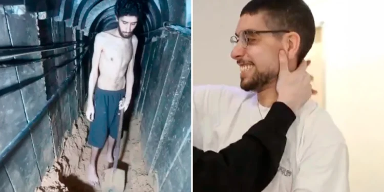 Ελεύθερος ο Ισραηλινός που εξαναγκάστηκε από τη Χαμάς να σκάψει τον τάφο του – Η στιγμή που σμίγει με άλλον όμηρο