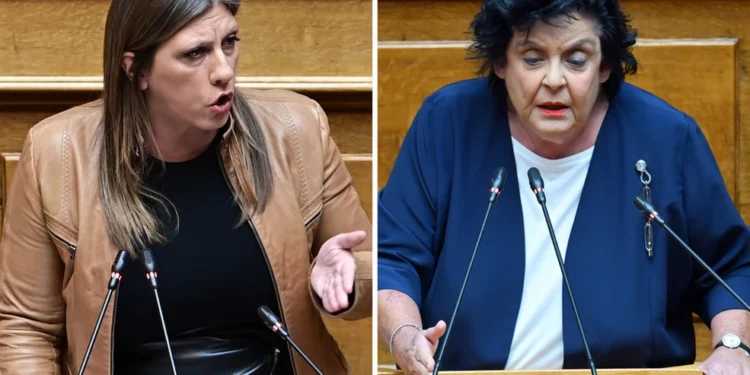 Χαμός στη Βουλή με Κωνσταντοπούλου-Κανέλλη: «Επί χούντας έκανε καριέρα ενώ οι γονείς μου ήταν φυλακή» – «Τότε ήμουν μαθήτρια γυμνασίου»