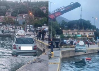 Τραγωδία στην Κεφαλονιά: Νεκρός ηλικιωμένος οδηγός ΙΧ που έπεσε στη θάλασσα