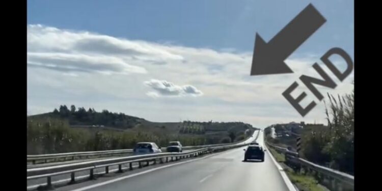 Θεσσαλονίκη: Τρόμος στη Μουδανιών – ΙΧ πάει με τα «χίλια» στο αντίθετο ρεύμα (VIDEO)