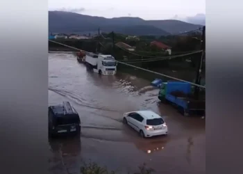 Σοβαρά προβλήματα στη Λέσβο από την κακοκαιρία: Πλημμύρες σε Καλλονή και Σκάλα – Κλειστά τα σχολεία στα δυτικά του νησιού