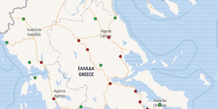 Οδηγός «επιβίωσης» στις εθνικές οδούς – Οι εναλλακτικές και τα εμπόδια αν ταξιδέψετε (Χάρτης)