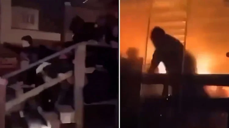 Συγκλονιστικό βίντεο από την τραγωδία στο Κραν Μοντανά, άνθρωποι προσπαθούν να απεγκλωβιστούν από τη φωτιά στο μπαρ, στους 47 οι νεκροί