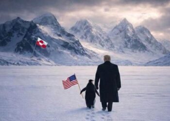 Ντόναλντ Τραμπ: Χέρι χέρι με… πιγκουίνο στην Γροιλανδία – «Λάθος ημισφαίριο»