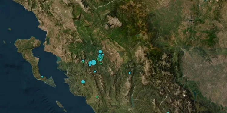 Τρεις σεισμοί 4,6 και 4,5 Ρίχτερ σε Θεσπρωτία και Ιωάννινα