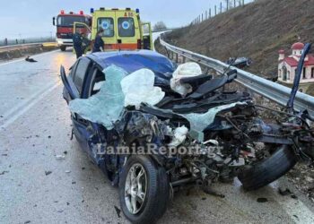 Τραγωδία στη Φθιώτιδα: Νεκρός 21χρονος οδηγός σε μετωπική σύγκρουση με λεωφορείο