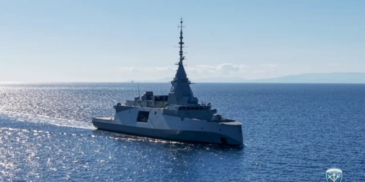 Επιστρέφει από την Κύπρο η ελληνική φρεγάτα «Κίμων»