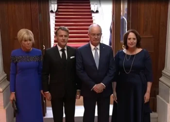 Στο Προεδρικό Μέγαρο ο πρόεδρος της Γαλλίας Εμανουέλ Μακρόν