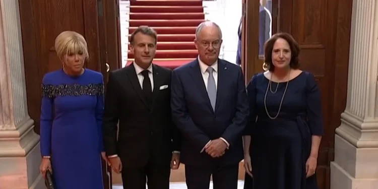 Στο Προεδρικό Μέγαρο ο πρόεδρος της Γαλλίας Εμανουέλ Μακρόν