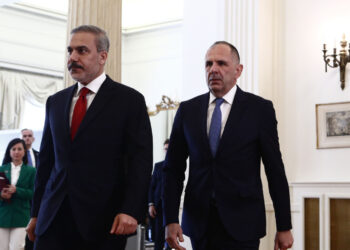 Γεραπετρίτης σε Φιντάν για νόμο «Γαλάζιας Πατρίδας»: Δεν συμβάλλει στη διατήρηση ήρεμου κλίματος