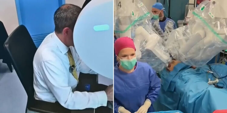 Ιατρικό επίτευγμα: Για πρώτη φορά Έλληνας γιατρός χειρούργησε από την Κίνα ασθενή με καρκίνο του προστάτη στην Αθήνα!