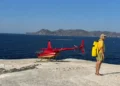 Παρέμβαση της Αρχής Πολιτικής Αεροπορίας για το ελικόπτερο που «πάρκαρε» στο Σαρακήνικο της Μήλου – Τι προβλέπει ο νόμος
