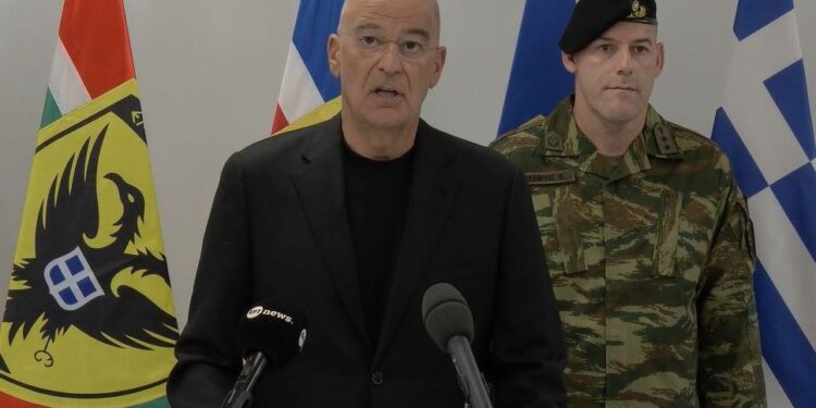 Δένδιας από την Ξάνθη: Οι Ένοπλες Δυνάμεις θα μπορούν να παράγουν 15.000 drones ετησίως
