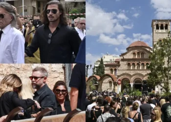 Κηδεία Γιώργου Μαζωνάκη: Οι διάσημοι που βρέθηκαν στο «ύστατο χαίρε» – Συντετριμμένοι Παπαρίζου, Θεοδωρίδου και Ψινάκης