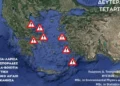 Έρχεται τριήμερο σφοδρών καταιγίδων: Οι περιοχές που θα δεχτούν μέσα σε λίγες ώρες τα μεγαλύτερα ύψη βροχής, δείτε χάρτες